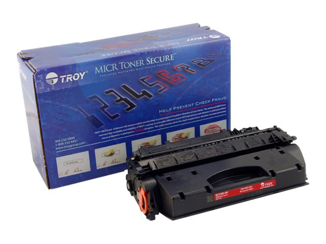 TROY MICR Toner Secure P2055 - High Yield - black - compatible - MICR toner cartridge (alternative for: HP CE505X)