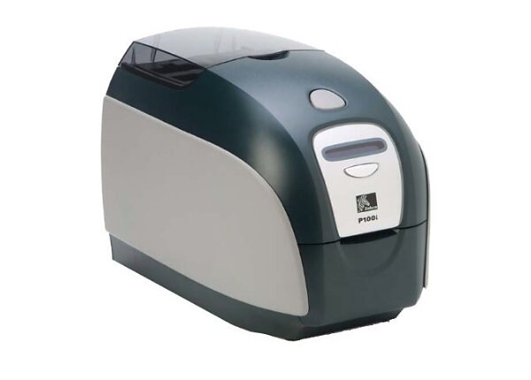 Zebra P100i - plastic card printer - color - dye sublimation/thermal transfer