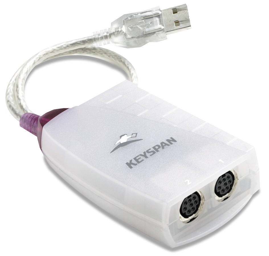 Tripp Lite Keyspan USB Twin Serial Adapter for Mac+Y2; 2 RS-422 MiniDin8
