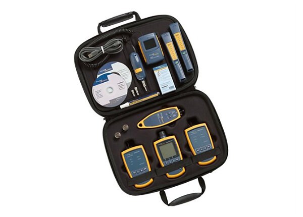 Fluke Networks SimpliFiber Pro Complete Fiber Verification Kit with FT500 FiberInspector Mini - network tester kit