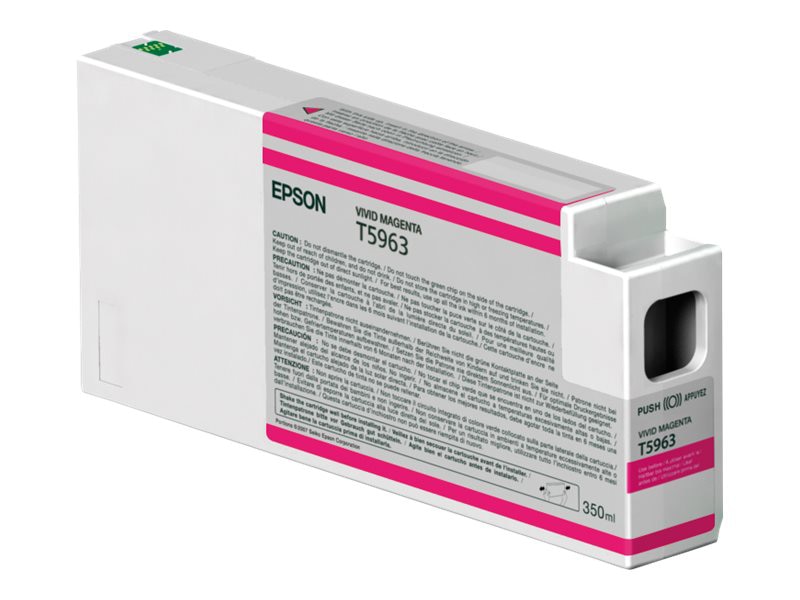 Epson T5963 - vivid magenta - original - ink cartridge