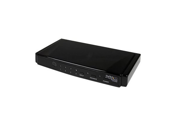StarTech.com 4-port HDMI Switch - 4-to-1 HDMI Video Switch - 1080p