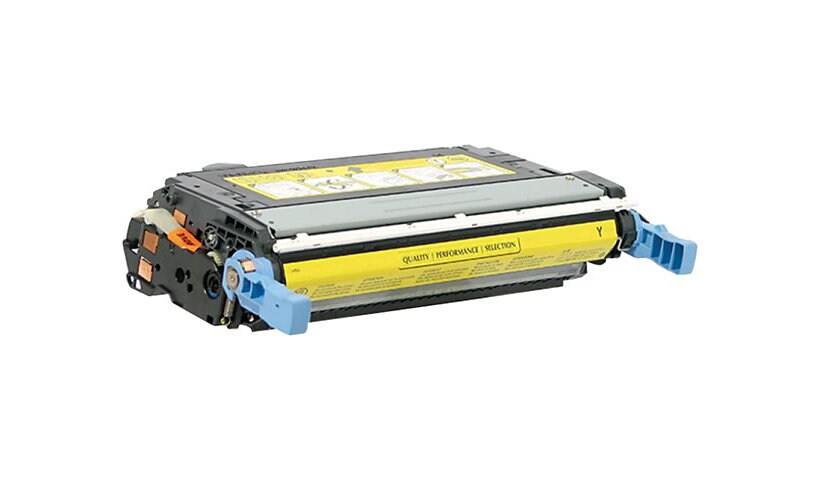 Clover Remanufactured Toner for HP Q6462A (644A), Yellow, 12,000 page yield