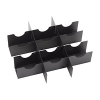 Black Box - storage media drawer partition - 4U