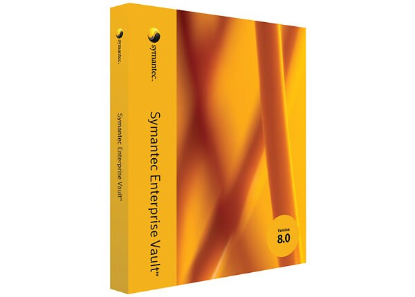 Symantec Enterprise Vault Storage Management Advanced Edition for Microsoft Exchange - ( v. 8.0 ) - license