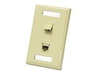 C2G wall mount plate