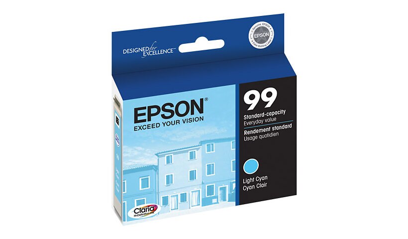 Epson 99 With Sensor - light cyan - original - ink cartridge