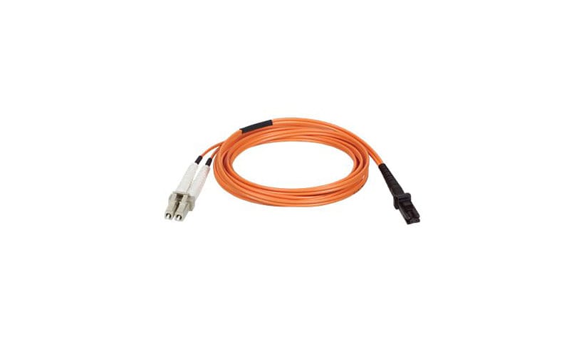 Eaton Tripp Lite Series Duplex Multimode 62.5/125 Fiber Patch Cable (MTRJ/LC), 5M (16 ft.) - patch cable - 5 m - orange