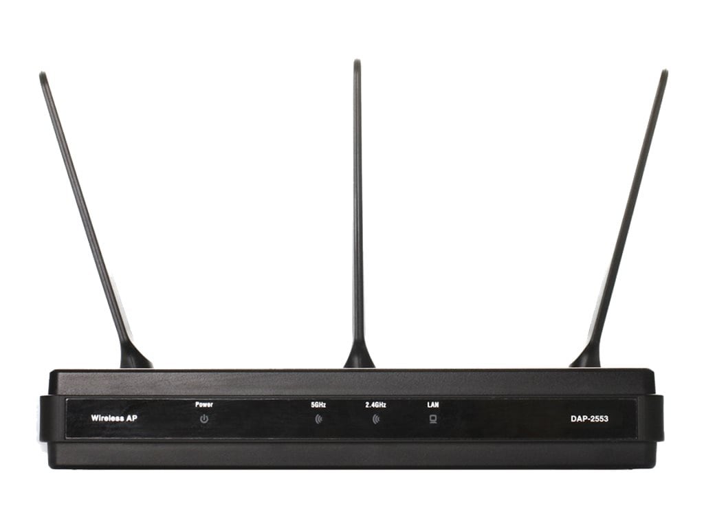 D-Link DAP-2553 Wireless N Dual Band Gigabit Access Point w/ PoE - wireless