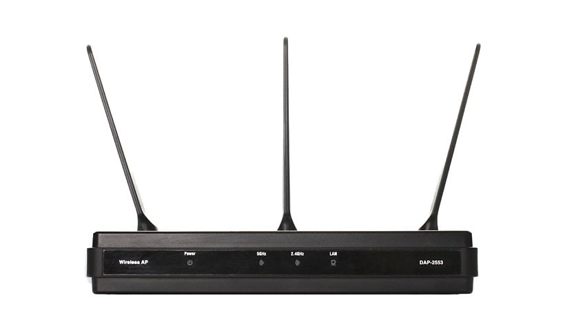 D-Link DAP-2553 Wireless N Dual Band Gigabit Access Point w/ PoE - wireless