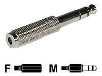 C2G 6.3mm (1/4in) Stereo Male to 3.5mm Stereo Female Adapter - audio adapter