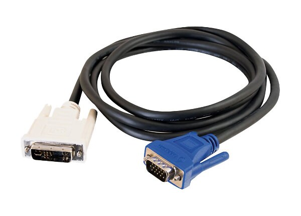 C2G 5m DVI Male to HD15 VGA Male Video Cable (16.4ft) - video cable - 5 m