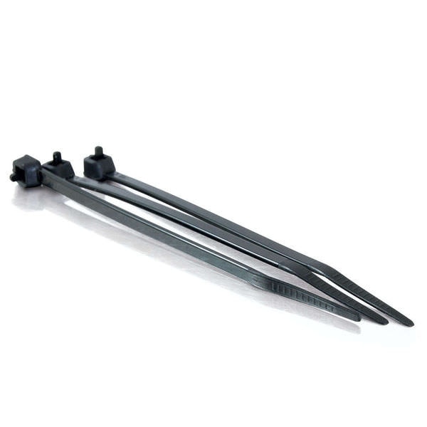 Thumbnail 2 of 4 for C2G 7.5in Cable Tie Multipack - 100 Pack - Black