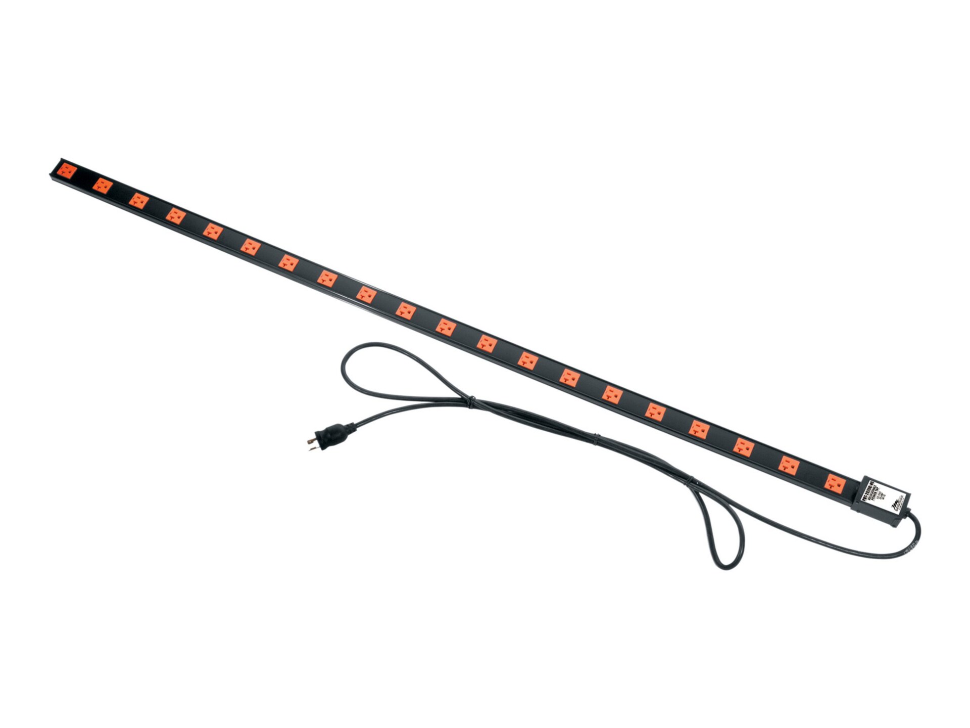 Middle Atlantic PDT Series Thin Power Strip PDT-2020TL-NS - power strip