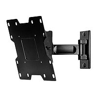 Peerless PARAMOUNT Pivot Wall Mount PP740 mounting kit - Tilt & Swivel - for LCD TV - high gloss black