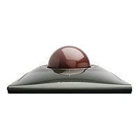 Kensington SlimBlade Trackball - trackball - USB - graphite, ruby red