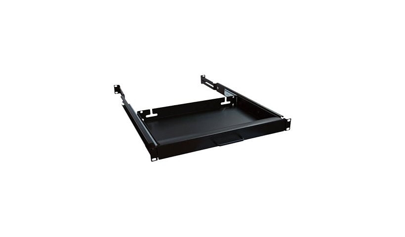 Tripp Lite Rack Enclosure Server Cabinet Keyboard Shelf 25lb Capacity - rack keyboard shelf