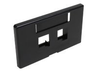 Leviton QuickPort Modular Furniture Faceplate - faceplate