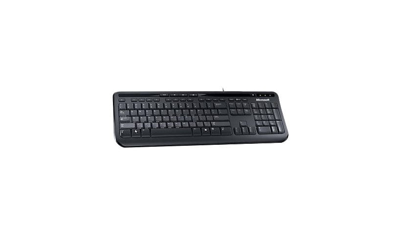 Microsoft Wired Keyboard 600 - keyboard - US