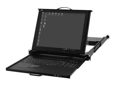 Middle Atlantic Rackmount LCD, Keyboard and Touchpad KVM console - 17"