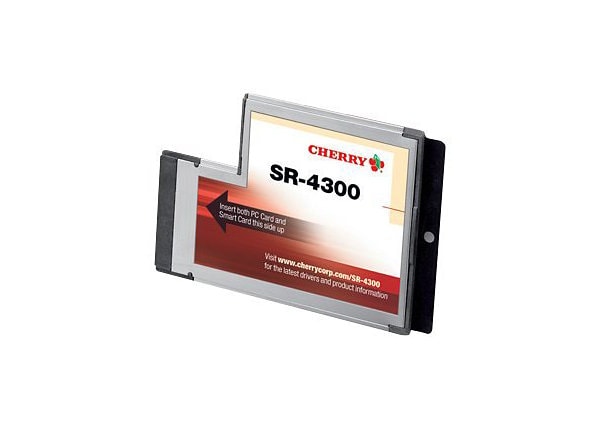 CHERRY SR-4300 ExpressCard - SMART card reader - ExpressCard