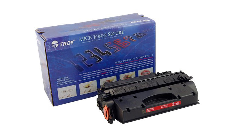 TROY MICR Toner Secure P2055 - à rendement élevé - noir - compatible - cartouche toner pour imprimante MICR (alternative pour : HP CE505X)