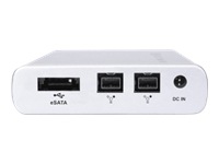 WiebeTech ToughTech XE mini - storage enclosure - SATA-300 - FireWire / FireWire 800 / Hi-Speed USB / eSATA-300