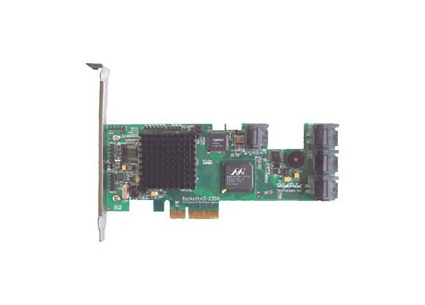 HighPoint RocketRAID 2320 - contrôleur de stockage (RAID) - SATA 3Gb/s - PCIe x4