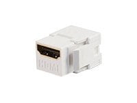 C2G Snap-In HDMI Keystone Insert Module - White - F/F