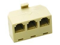 C2G 2-Line Telephone Splitter - RJ12 Adapter