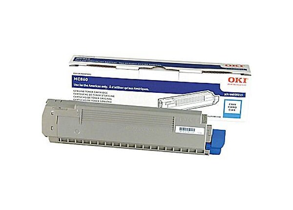 OKI MC860 TONER CARTRIDGE CYAN