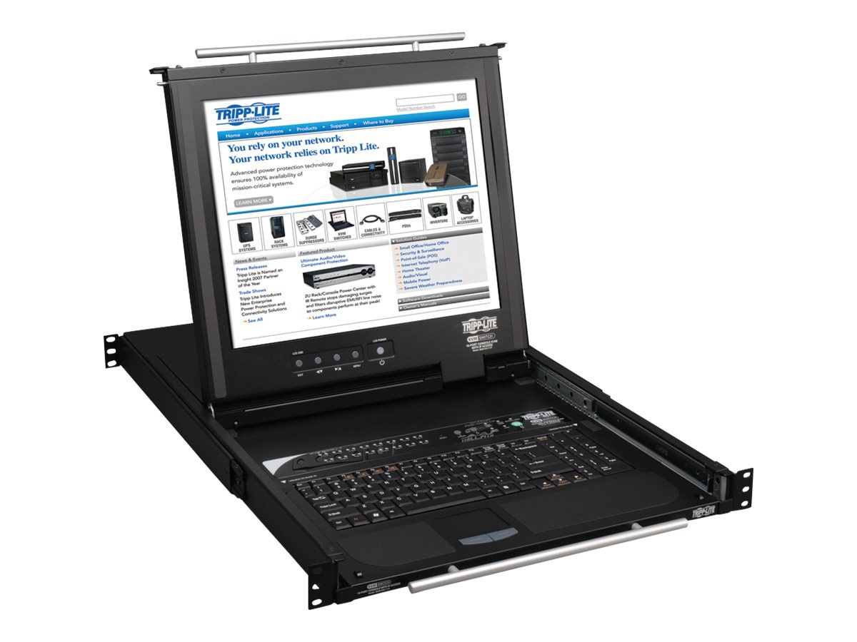Tripp Lite Console KVM Switch 16-Port w/ Built-In IP 17" LCD