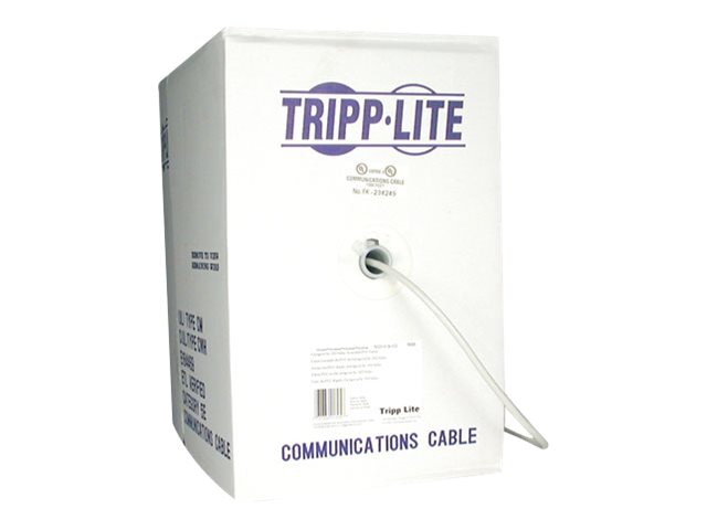 Eaton Tripp Lite Series Cat5e 350 MHz Solid Core Outdoor-Rated (UTP) PVC Bu