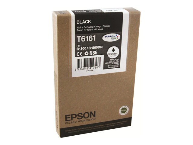 Epson T6161 - black - original - ink cartridge