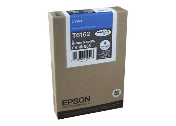 Epson T6162 - cyan - original - ink cartridge
