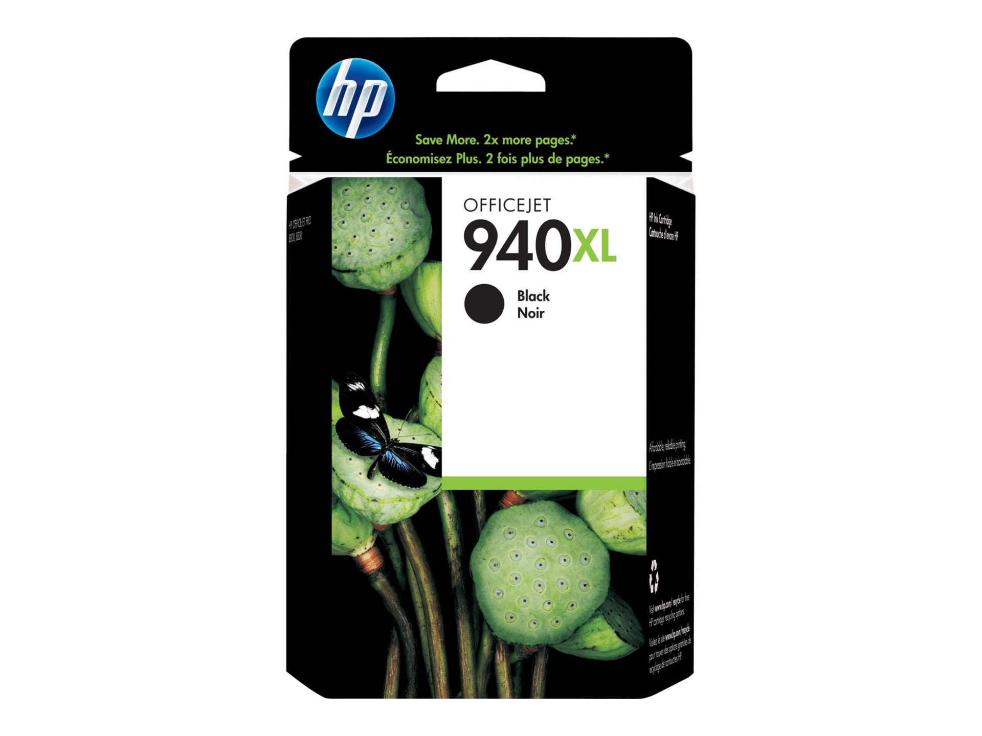 HP 940XL Black High Yield Ink Cartridge