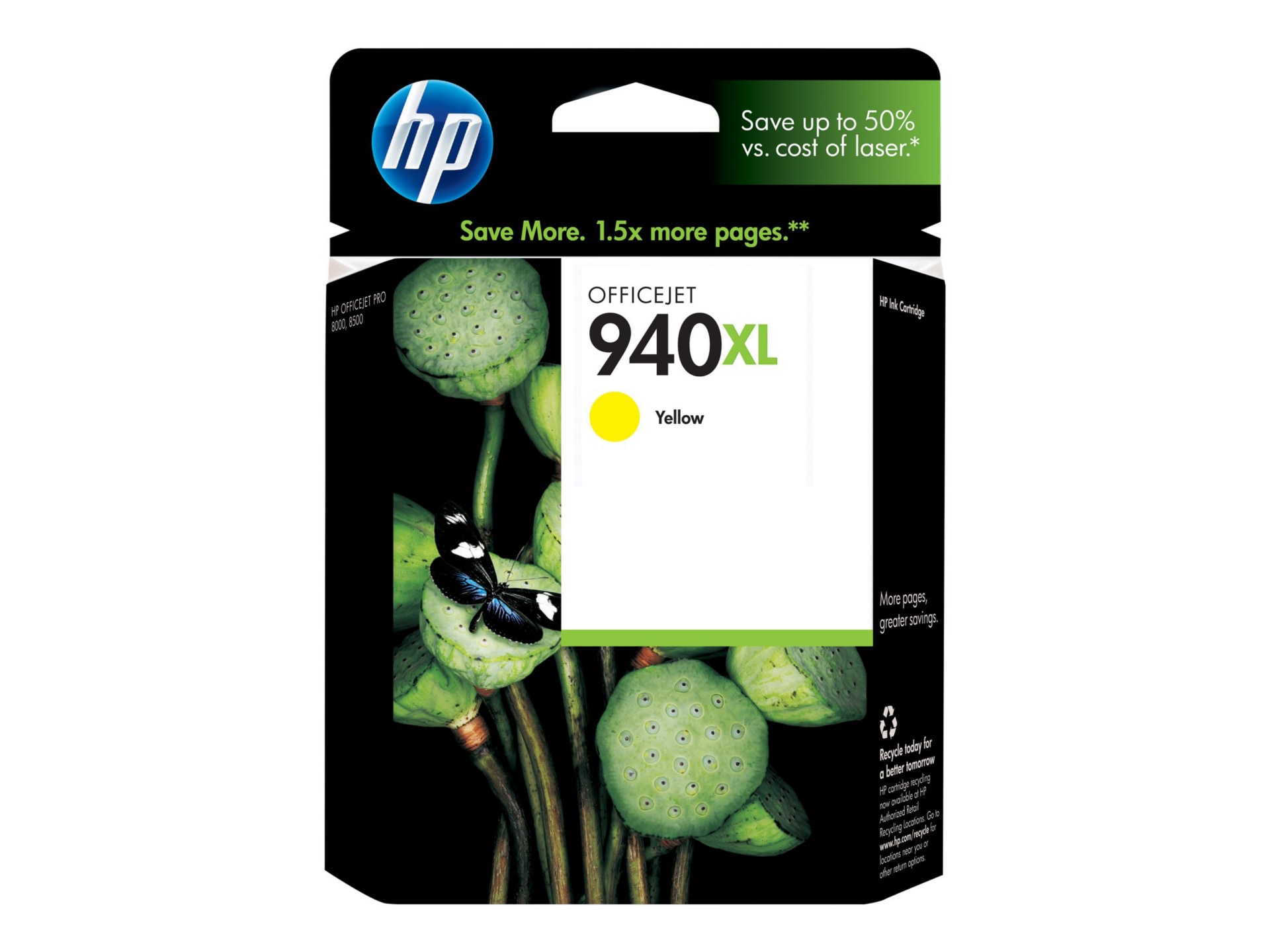 HP 940XL (C4908AN) High Yield Yellow Original Ink Cartridge