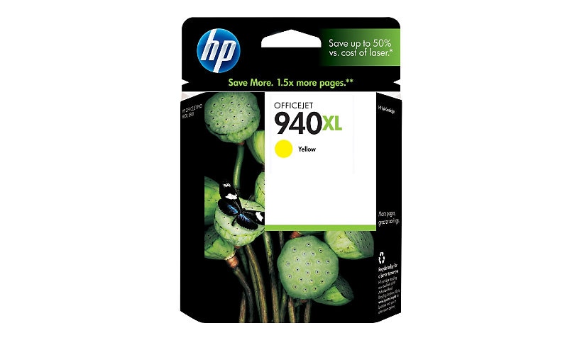 HP 940XL (C4908AN) High Yield Yellow Original Ink Cartridge