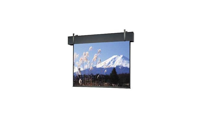Da-Lite Professional Electrol Series Projection Screen - Ceiling-Recessed Electric Screen w/ Wooden Case - 271in Screen