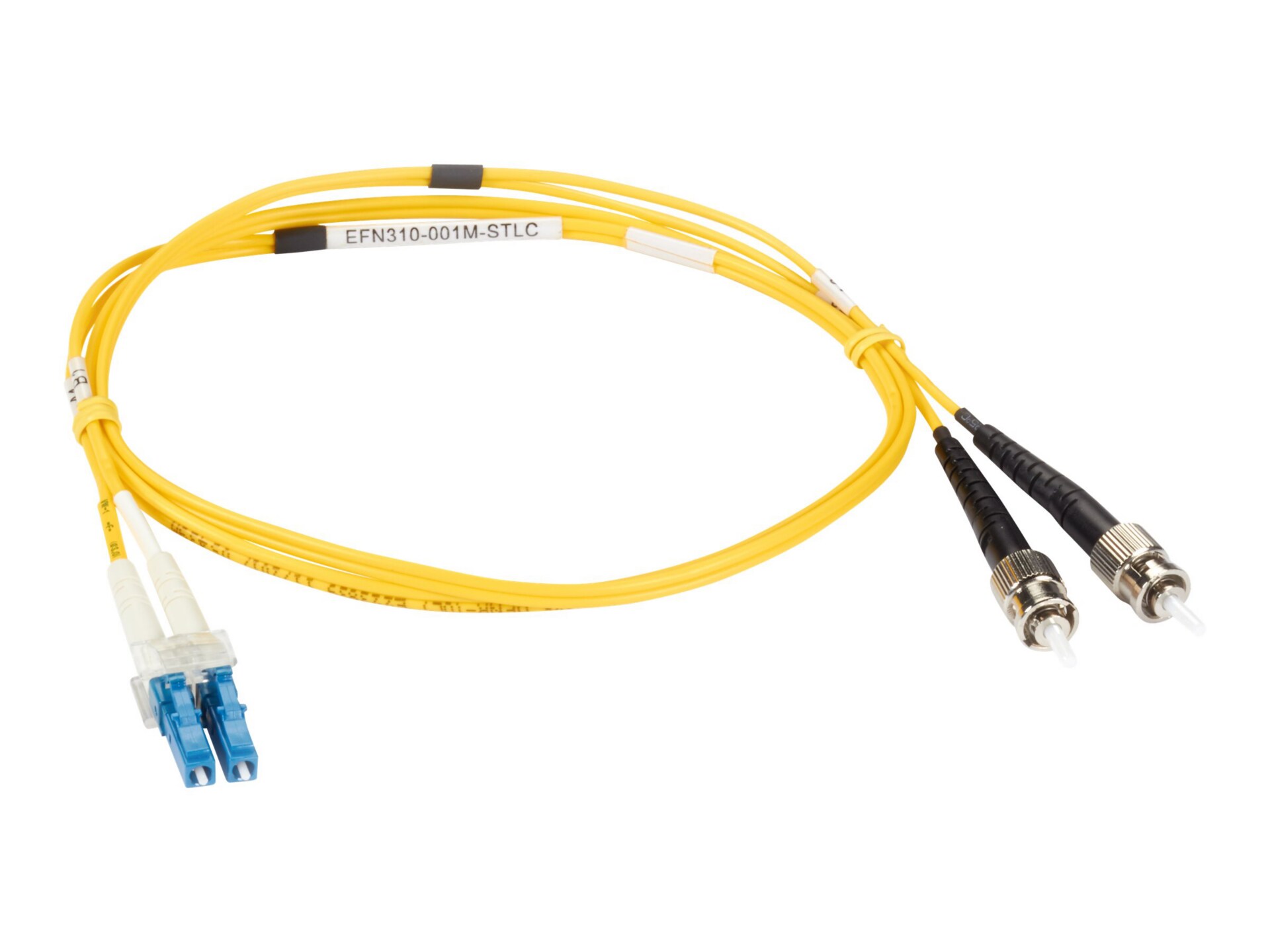 BLACK BOX 20M FIBER PATCH PVC ST-LC