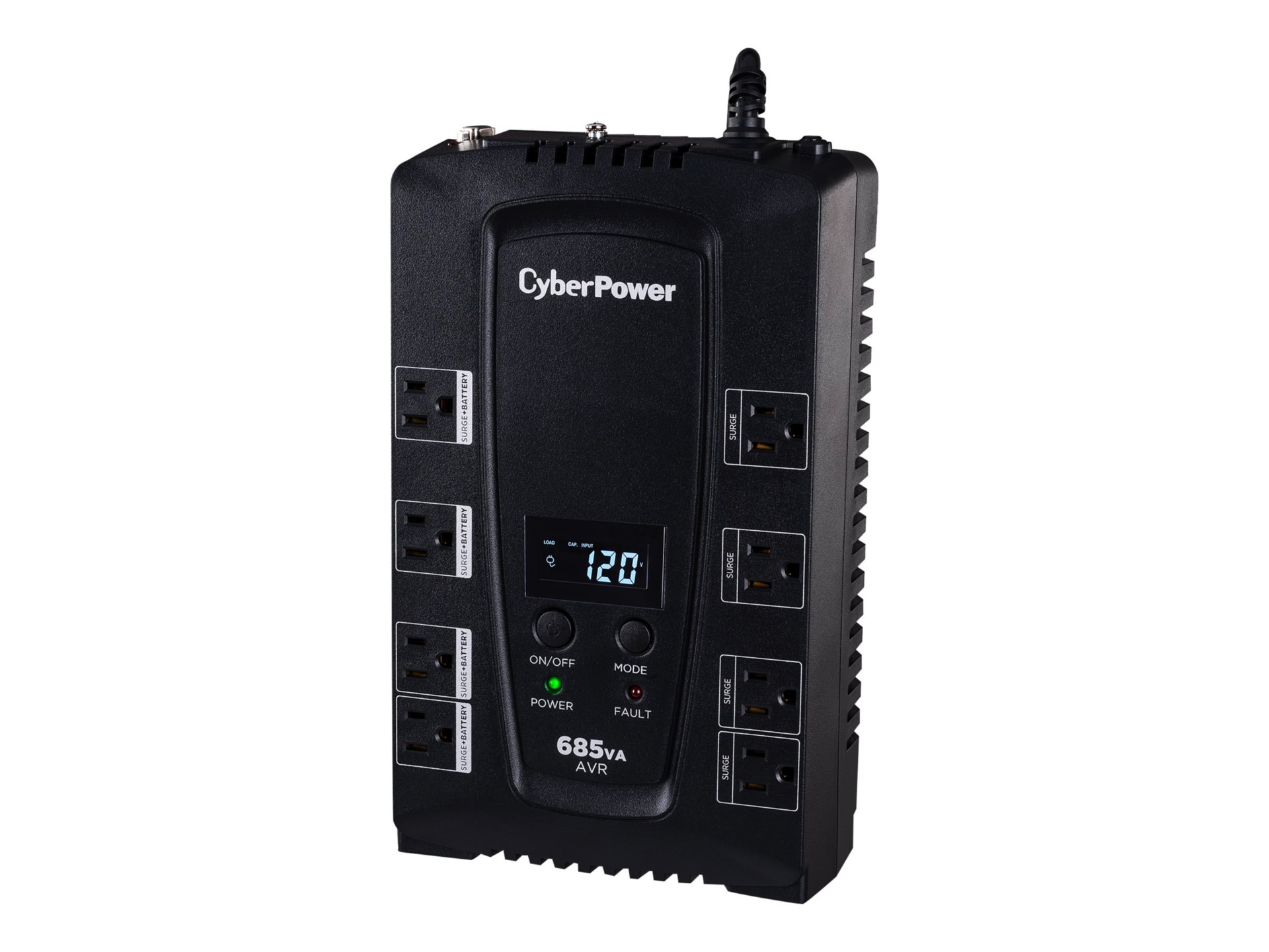 CyberPower Intelligent LCD CP685AVRLCD - UPS - 390 Watt - 685 VA