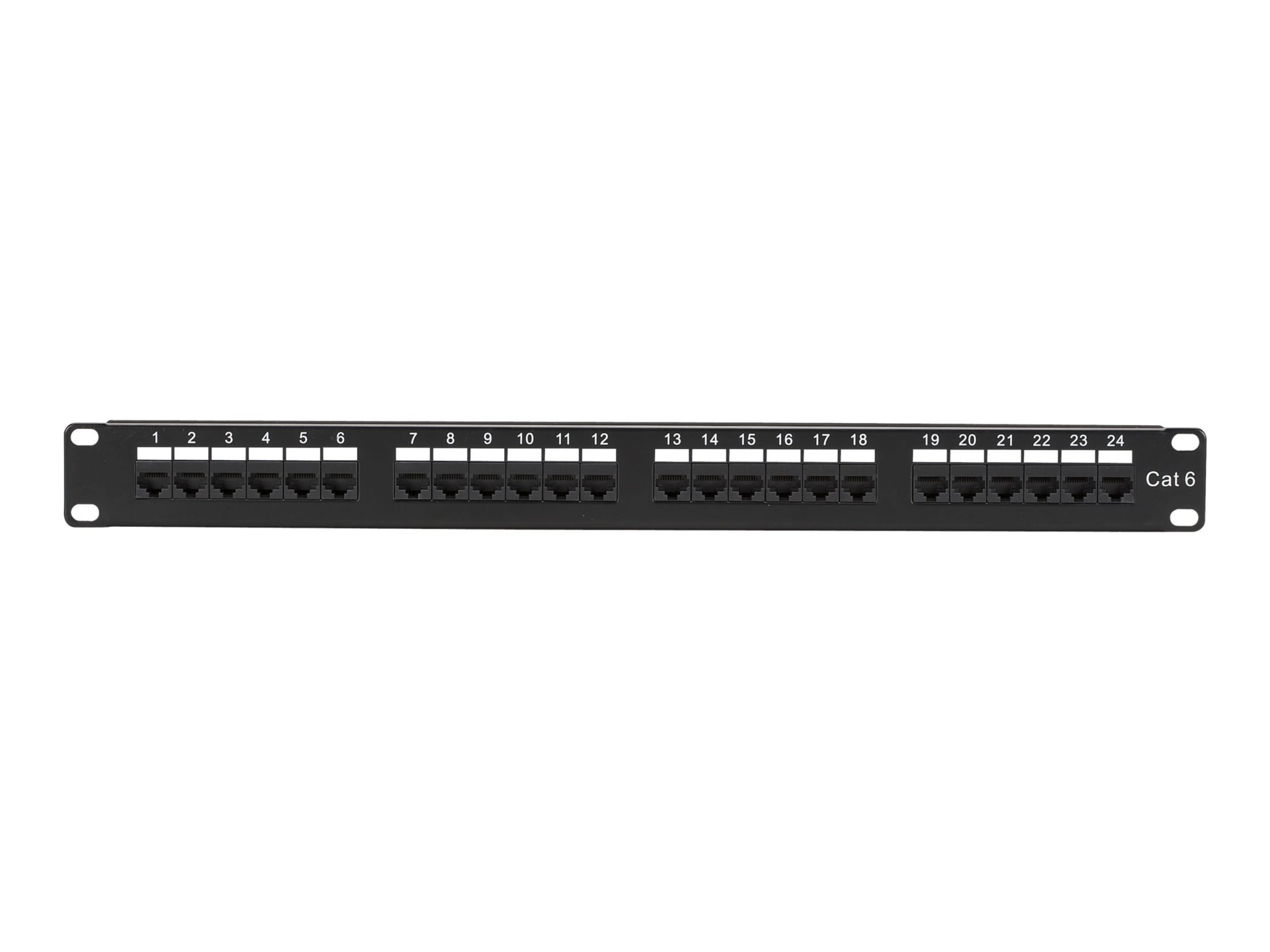 Black Box Economy patch panel - 1U - 19"