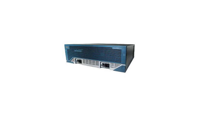 Cisco 3845 HVSEC Bundle - router - voice / fax module - desktop