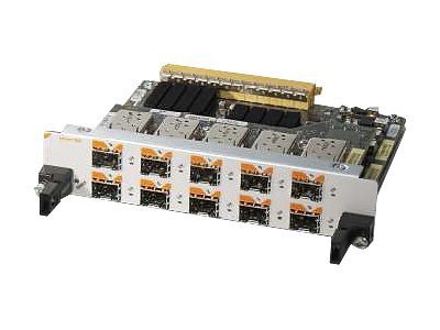 Cisco 10-Port Gigabit Ethernet Shared Port Adapter, Version 2 - expansion module - 10 ports