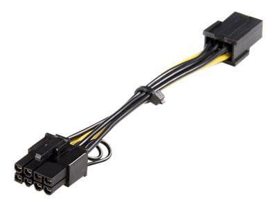 StarTech.com PCI Express 6 to 8 pin Power Adapter Cable PCIEX68ADAP - - CDW.com