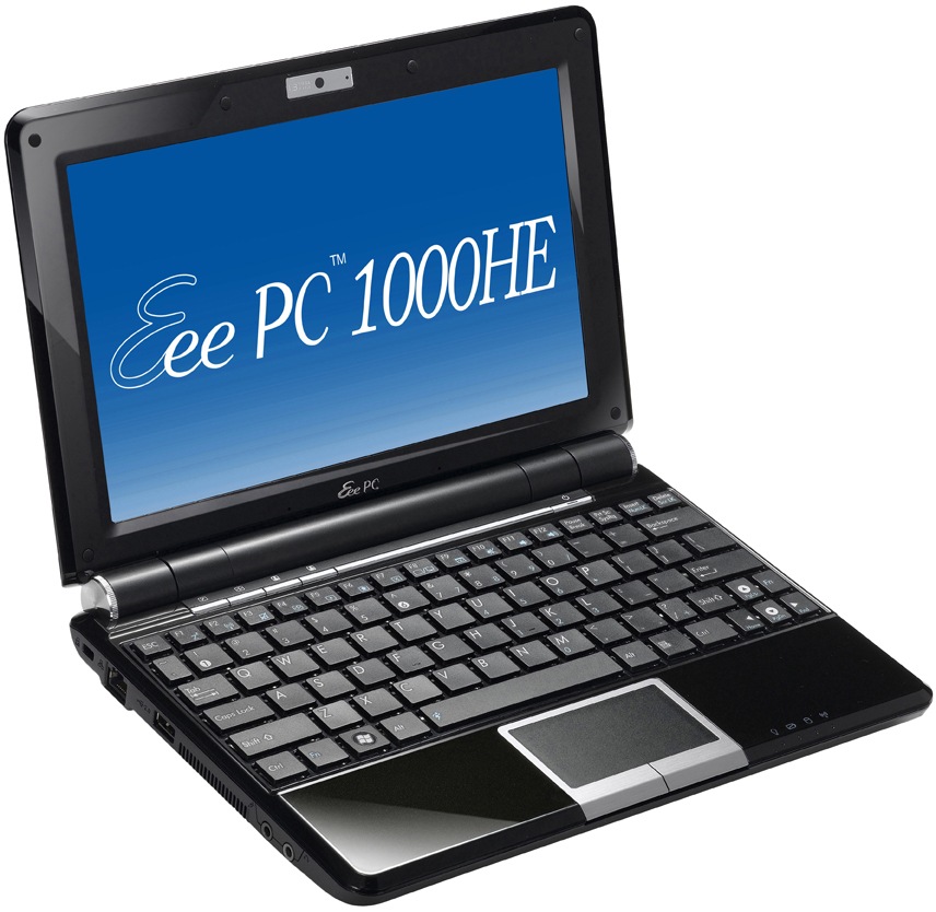 ASUS Eee PC 1000HE - Atom N280 1.66 GHz - 10" TFT