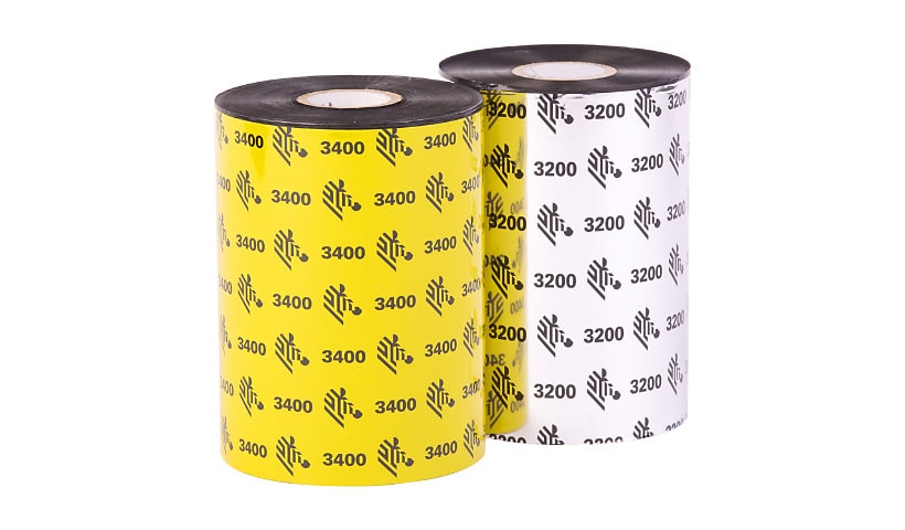 Zebra 3200 Wax/Resin - 12-pack - print ink ribbon refill (thermal transfer)