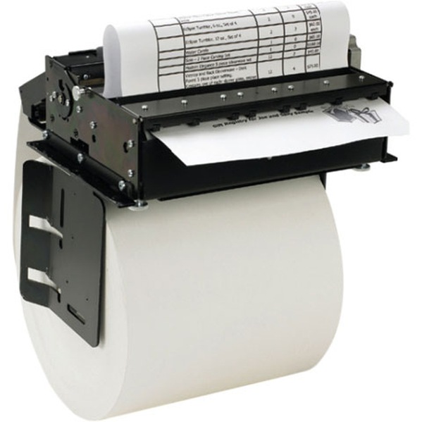 Zebra Roll Holder Behind - paper roll holder