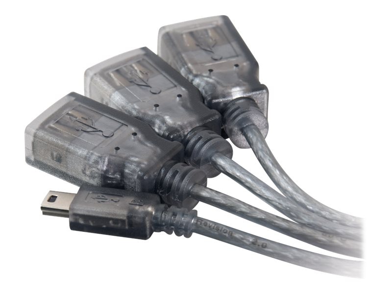 C2G 11in 4-Port USB Splitter - Thumbnail 4