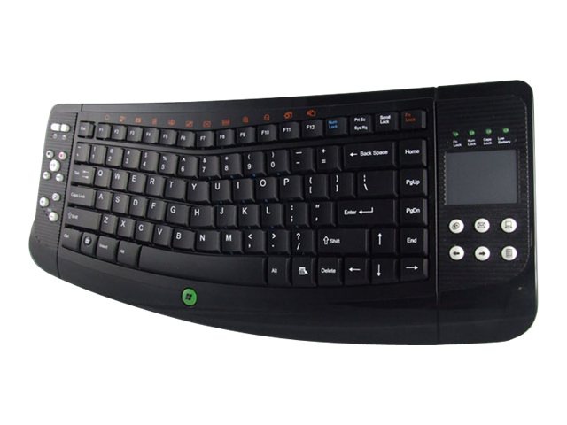 Adesso Wireless SlimTouch Ergo Touchpad Keyboard WKB-4100UB